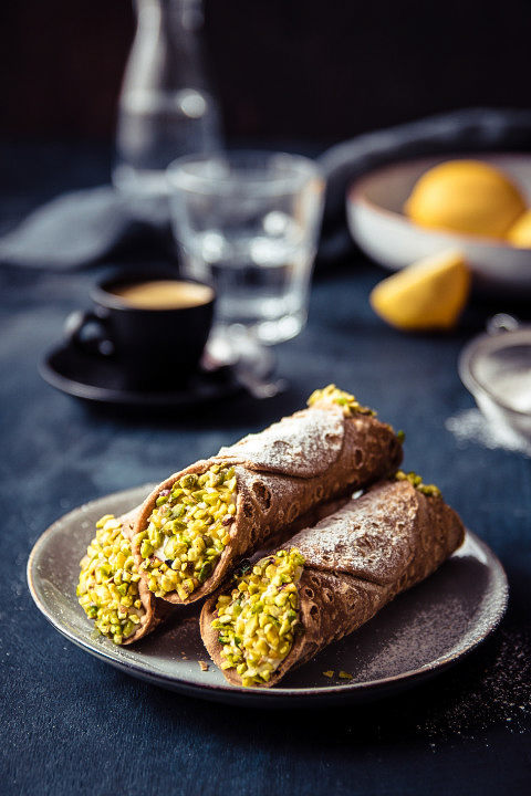 Fotografie jídla - Cannoli